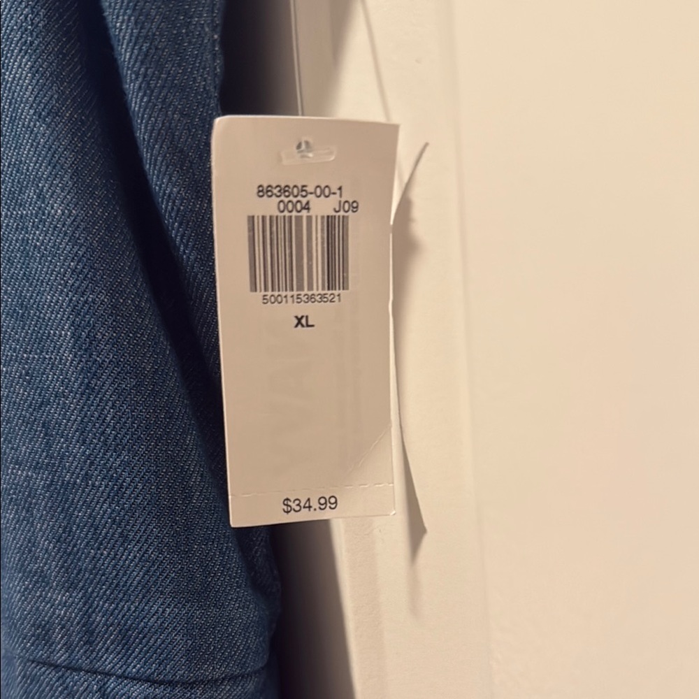 Old Navy Denim Blue Women's Dress - Picture 2 of 4